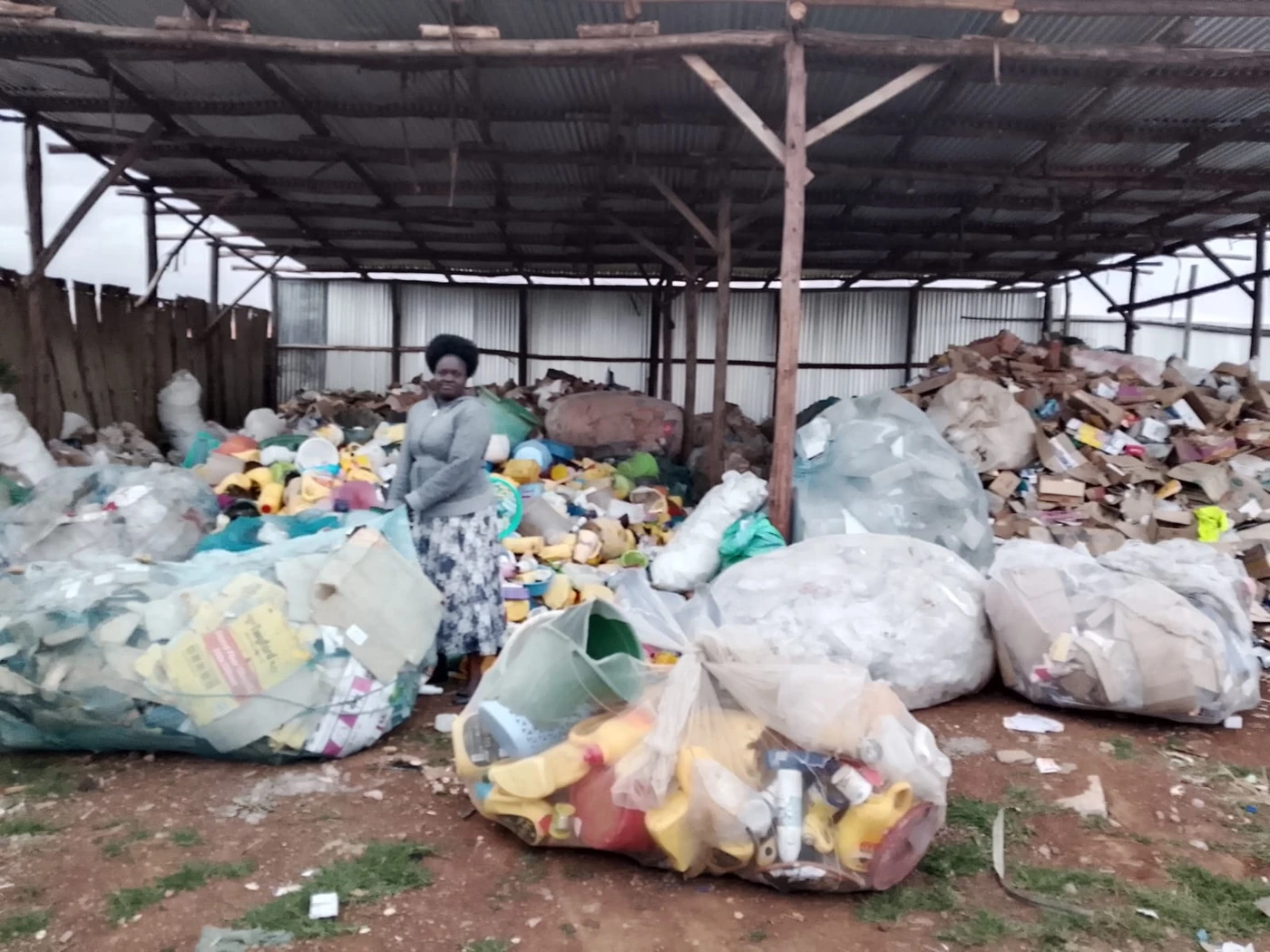 High-Density Plastic Baling